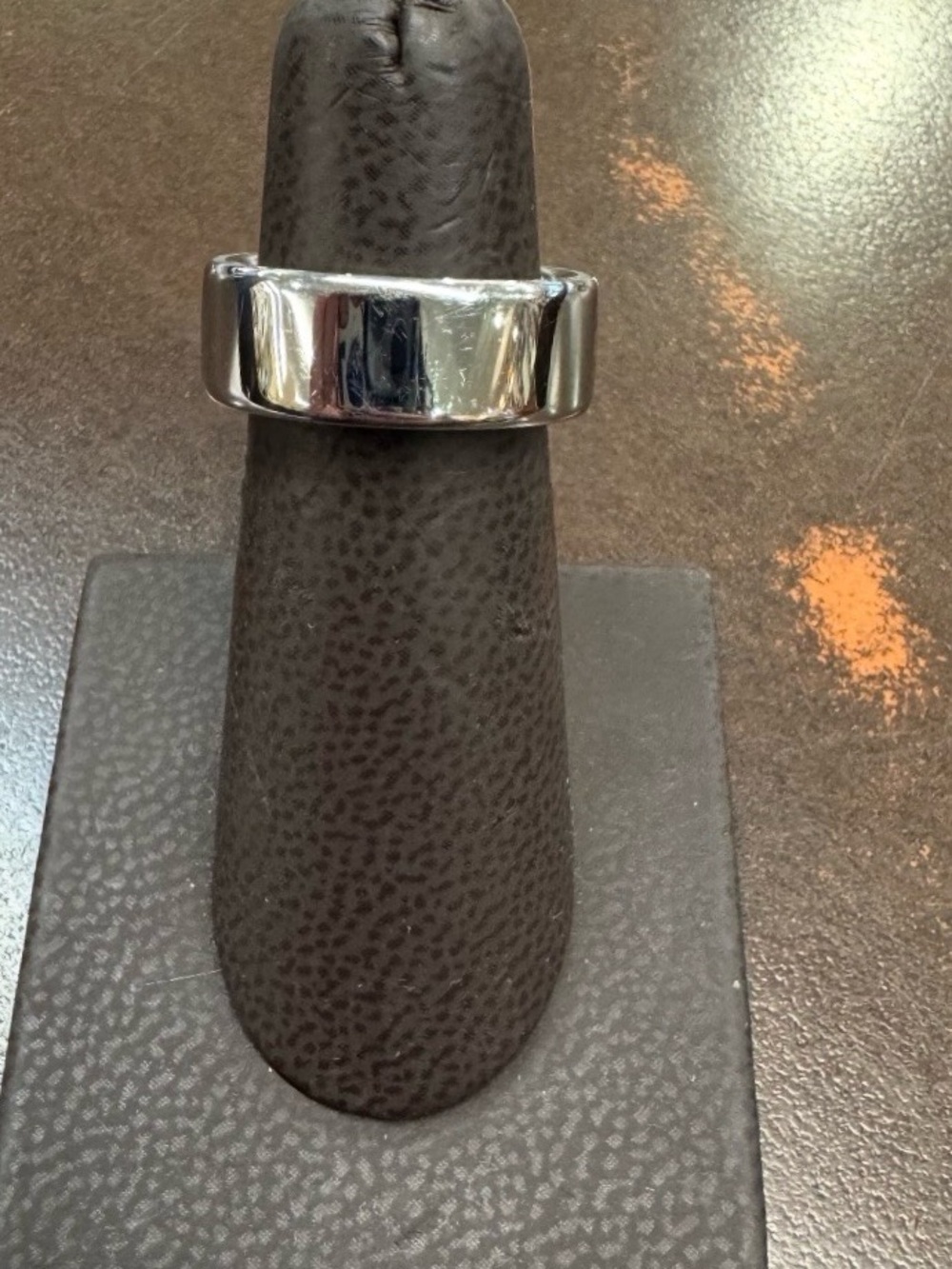 Oura Silver Polished Wide Band Ring